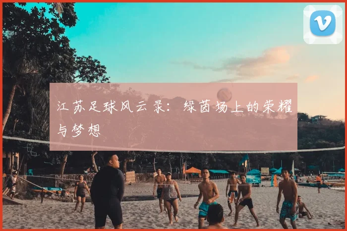 江苏足球风云录:绿茵场上的荣耀与梦想